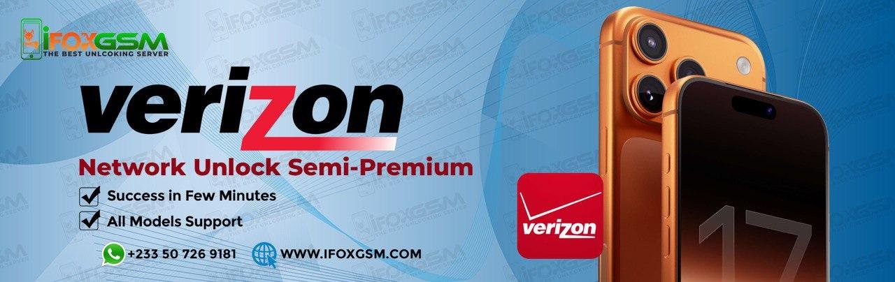 Verizon USA Semi Premium - iPhone All Models Supported 100% Ratio 